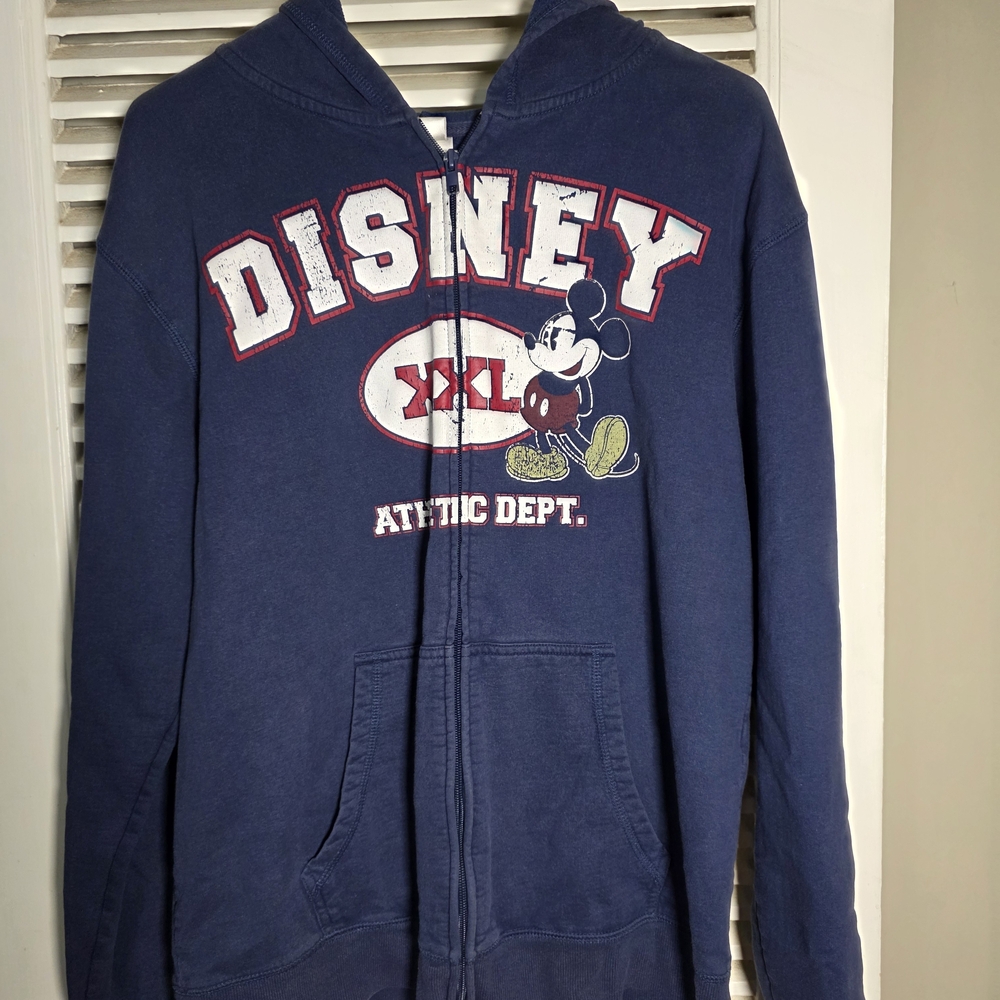 Disney Blue Hoodie with Mickey Mouse